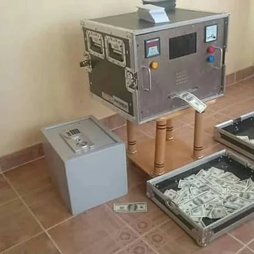 Super Automatic Machine for cleaning black dollars
