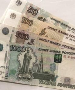 Buy fake Ruble currency online