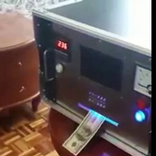 Super Automatic Machine for cleaning black dollars